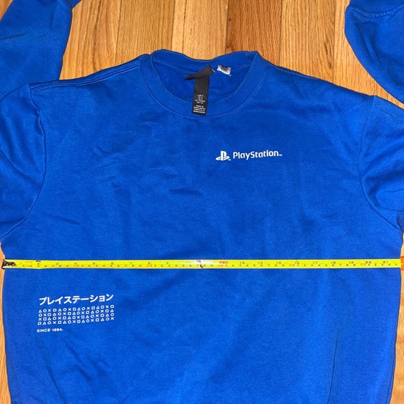 Streetwear H&M x PlayStation Blue Crewneck - Picture 3 of 8